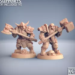 $5.00Dwarven Two-Handed Specialists - 2 Modular Units