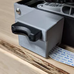A compact Ender 3 Micro SD to SD Card Reader Mount