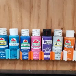 acrylic paint holder