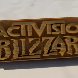Activision Blizzard keychain