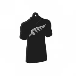 All Blacks Rugby Keychain 11 Lomu