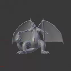 Angry Charizard - Figurine