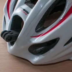 B'Twin helmet action camera mount