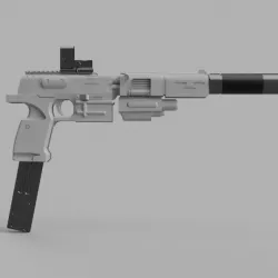 Borderlands 3 Vladof Pistol Replica