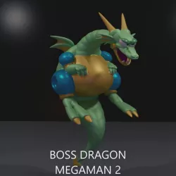 BOSS DRAGON MEGAMAN 2