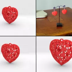 Broken Heart Earring