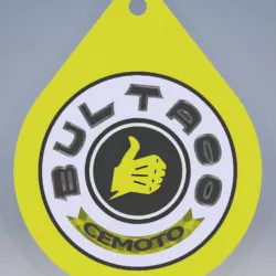 Bultaco Logo Keyring