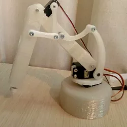 Button presser - Robot Arm
