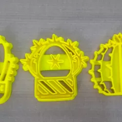 Cactus cookie cutter