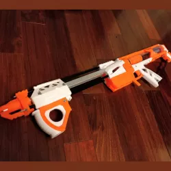 Caliburn Mag-Fed Pump-Action Nerf Blaster