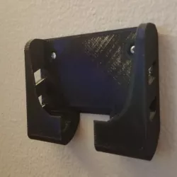 Cellphone Wall Mount (Samsung/Iphone/cases support)