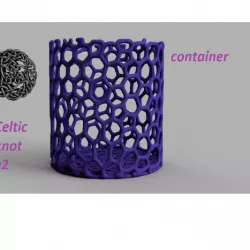 Celtic knot container v2