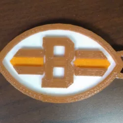 Cleveland Browns Logo Keychain