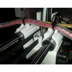 Compact bowden extruder carriage