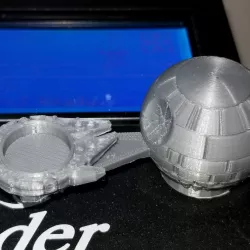 Death Star rotary knob for 6mm shaft