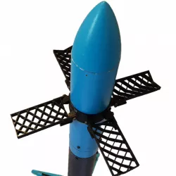 Deployable Swept Grid Fin