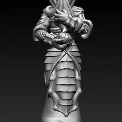DnD miniature illithid mindflayer monster