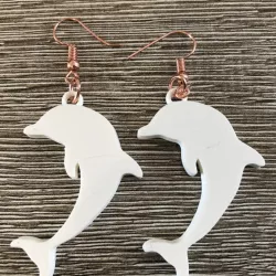 Dolphin earrings