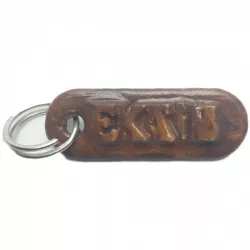 EKAIN Personalized keychain embossed letters
