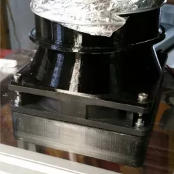Enclosure Exhaust - (120mm fan, 4" dryer duct)