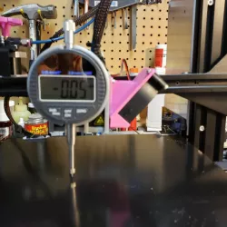 Ender 3 Pro Dial Indicator Adapter for Bed Leveling