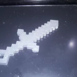 Espada minecraft para Steve