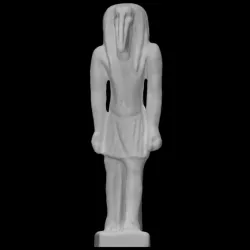 Faience figurine of Thoth