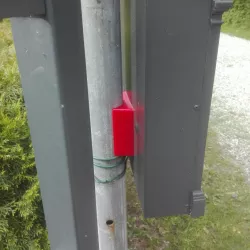 fastening a mailbox