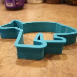 Fish With Legs Cookie Cutter