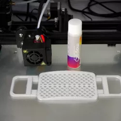 Foldable tray for SLA/DLP washing station