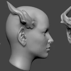 Forest Dragon Horns