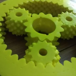 Fractal Gears Bearing and Planetary