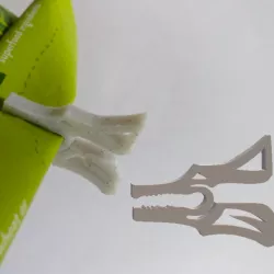 Fully 3D Printed Wolf Bag Clip |SelfCAD Design| | #selfCADchallenge |