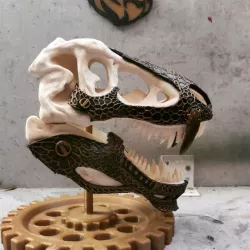 Gear-Base for the T-Rex 3000 Skull