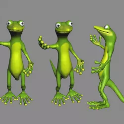 gekko cartoon