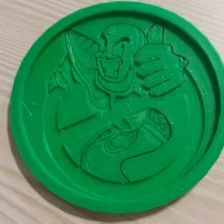 Ghost Nappa coaster with Team Four Star holder.