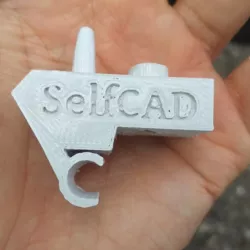 Grande punto sun visor clip