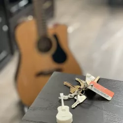 Guitar Keychain