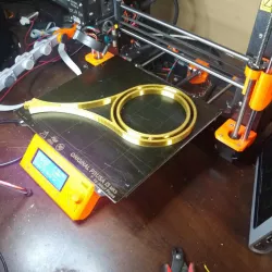 Gyro Cup Trophy Shorter for smaller print bed. Ring 1 and 2 included