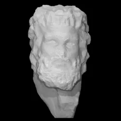 Herm head of a faun