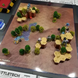 Hex Map Hills (Battletech Desert #2)