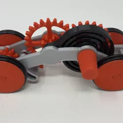 How I Designed a 3D Printed Windup Car Using Autodesk Fusion 360.