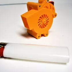 Human Powered Hand Cranked Mini Blower