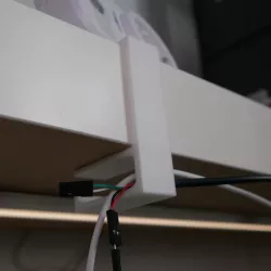 IKEA lack cable holder
