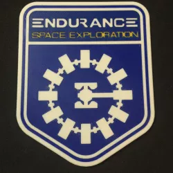 'Interstellar' Endurance Patch Coaster