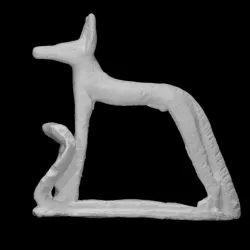 Jackal figurine