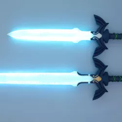 LED Zelda Master Sword