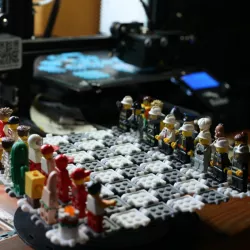 LEGO combatible Polypanels (V1)! Make your own table top games!