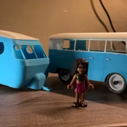 Lego friends VW caravan trailer