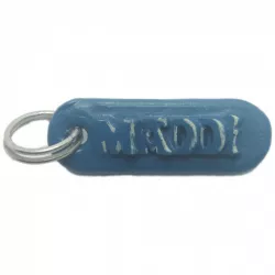 MADDI Personalized keychain embossed letters